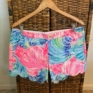 Lilly Pulitzer Buttercup stretch shorts